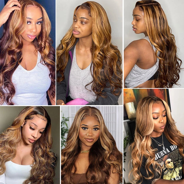 Honey Blonde Glam Lace Wig