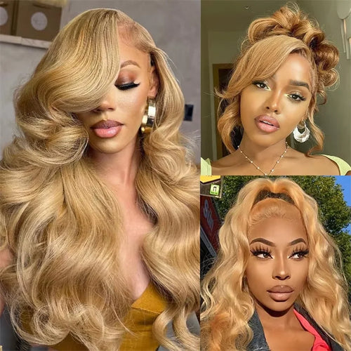 Glamorous Honey Wave Wig